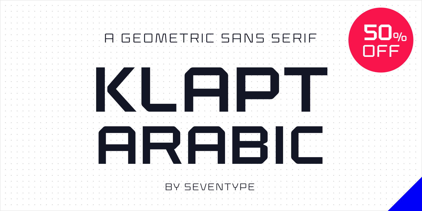 Ejemplo de fuente Klapt Arabic #15